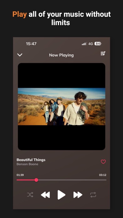 Music Player :  Videos , Songs Screenshot 2 - AppWisp.com