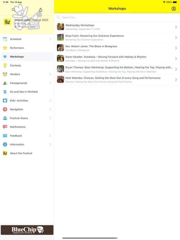 App screenshot