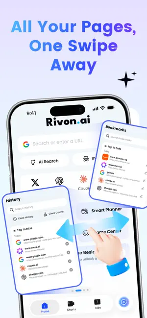 Rivon Browser screenshot 1
