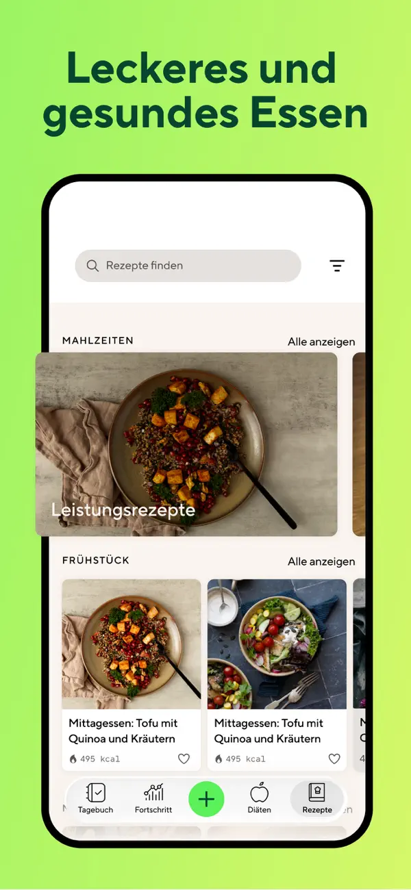 Lifesum: Kalorien Zähler AI iPhone App Screenshot 6 – Gesundheit & Fitness