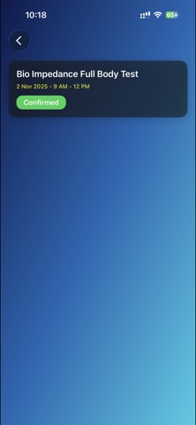 InBioZ Booking screenshot