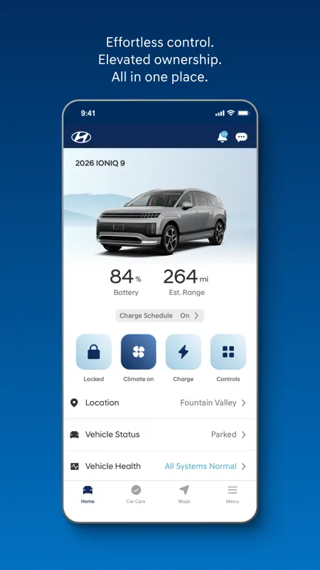 MyHyundai with Bluelink screenshot 1 of 10
