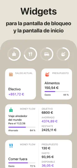 Captura de pantalla de Gestor De Gastos - Money Flow en iPhone 6