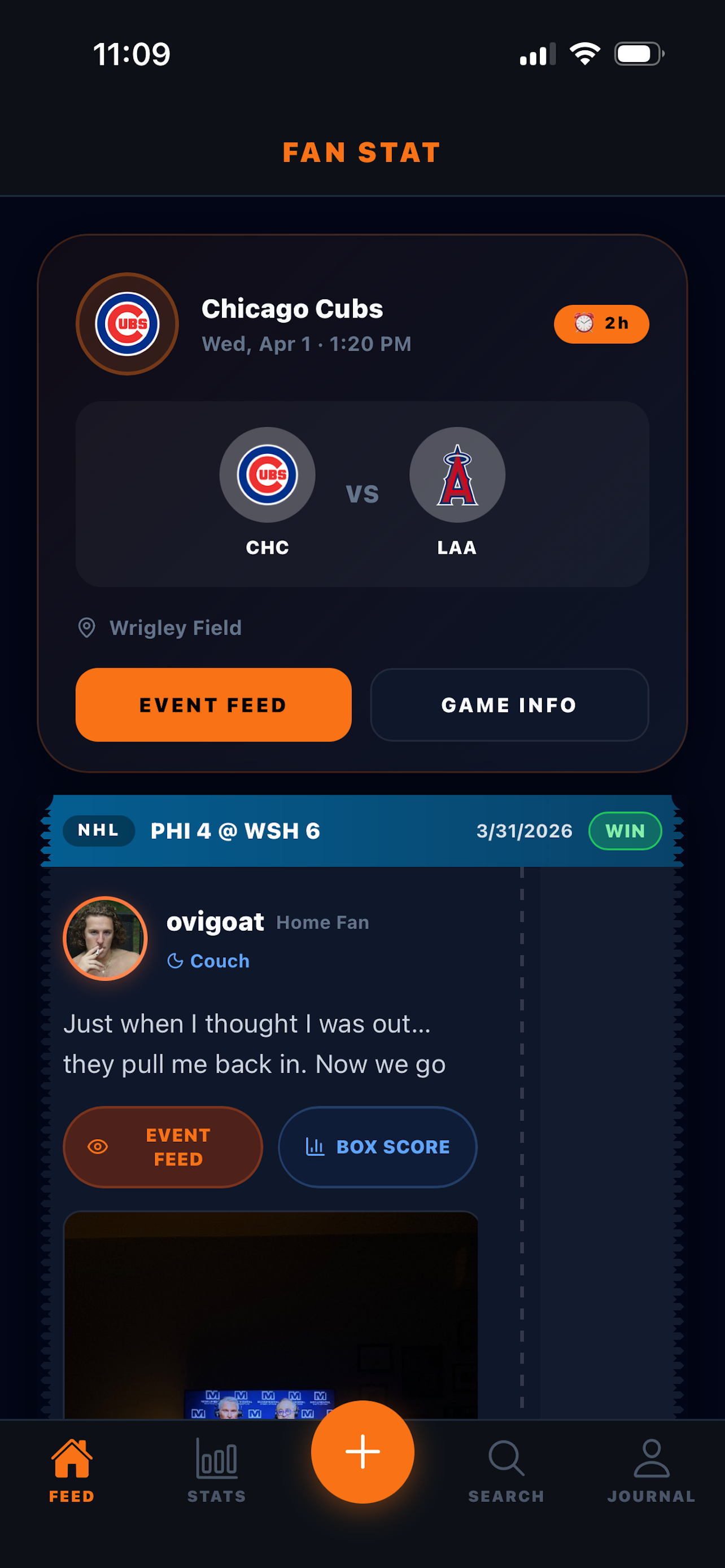 Fan Stat: Your Sports Journey