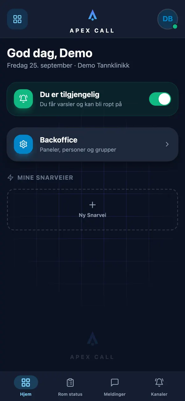 Apex Call – skjermbilde 1