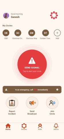 SaferCircle iPhone screenshot 2