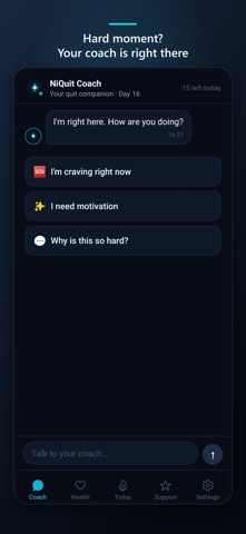 NiQuit: Quit Nicotine for Good Screenshot 2 of 6