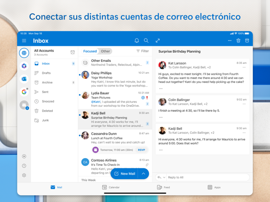 Microsoft Outlook App Store preview screenshot 3