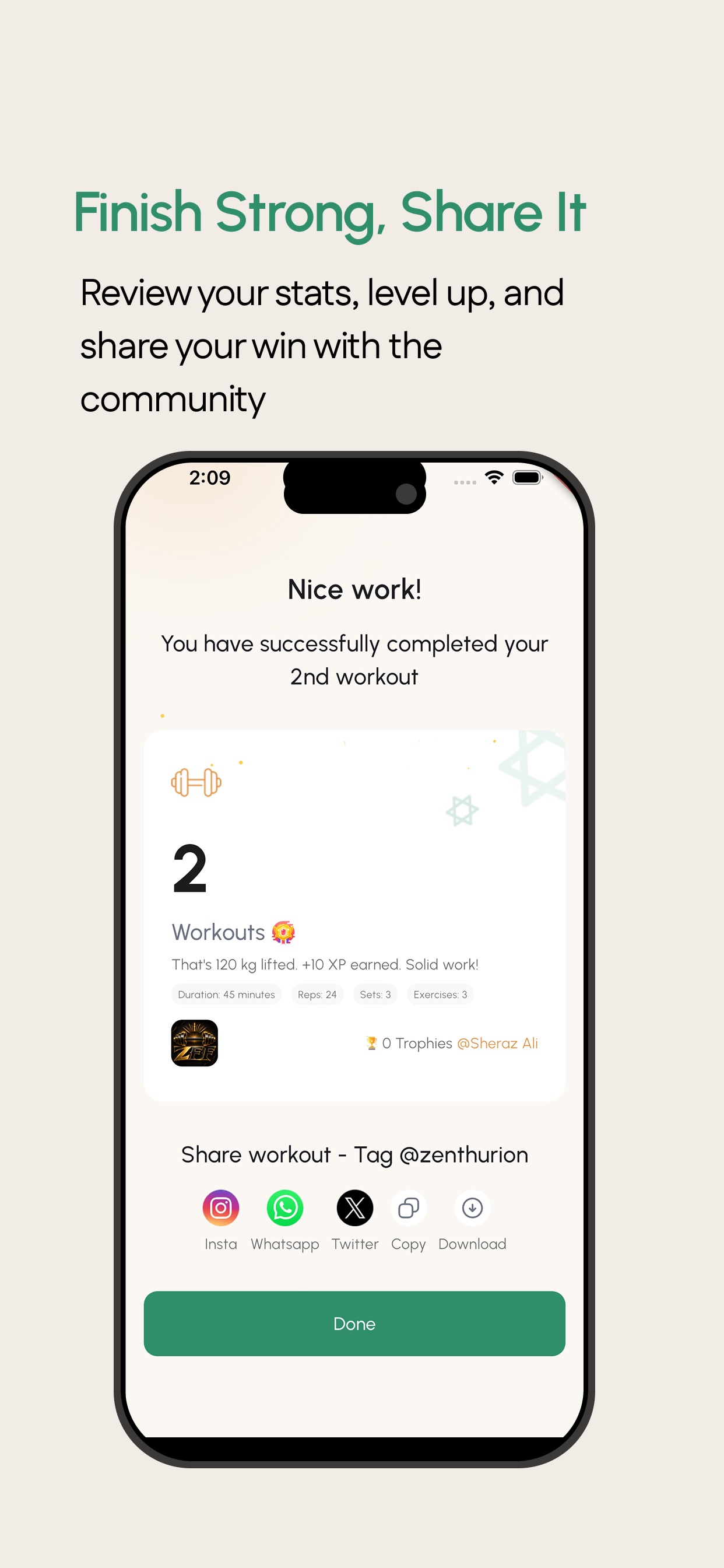 Screenshot 6 of Zenthurion Faith Fitness