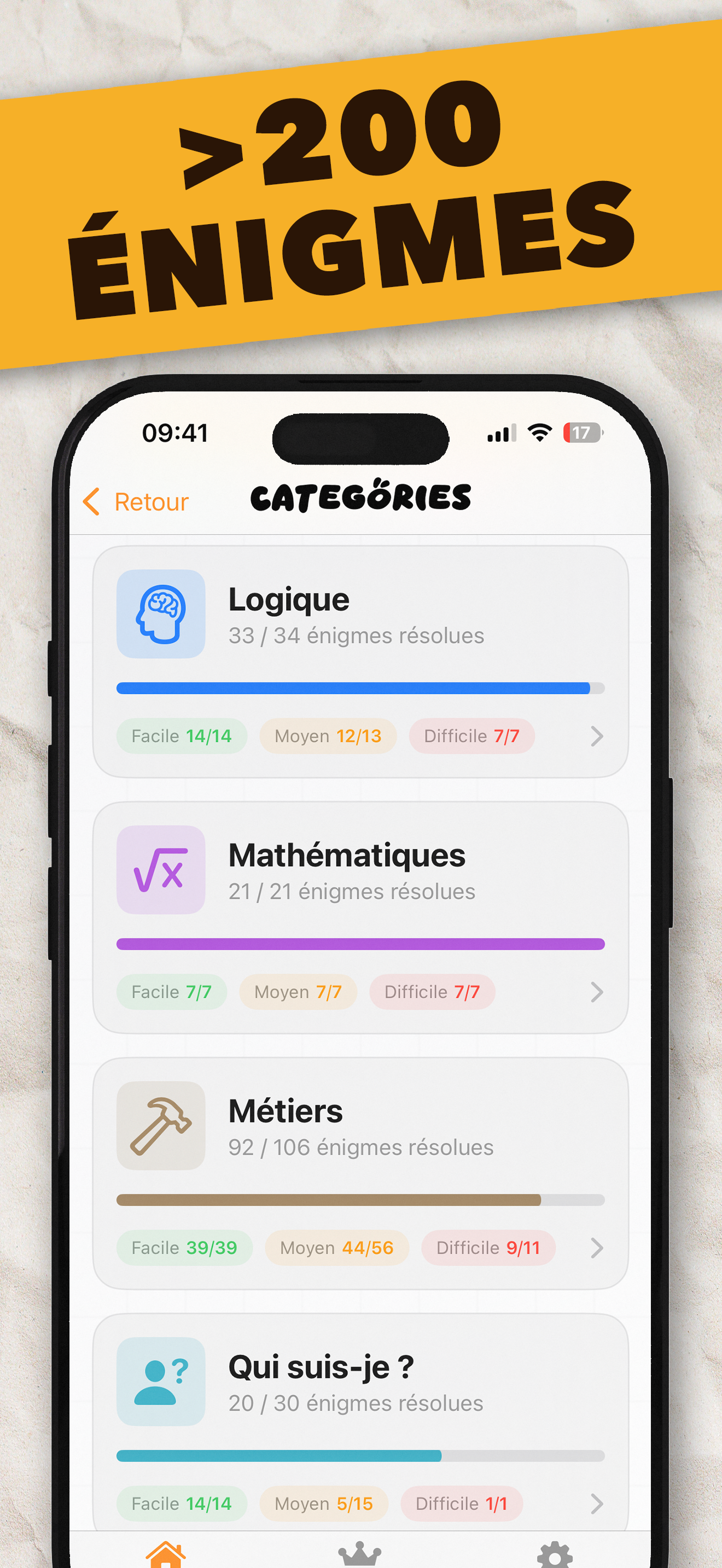 Le Monde des Énigmes