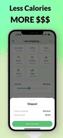 Count Calories & Save Money screenshot
