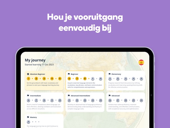 Memrise: leer een nieuwe taal iPad app afbeelding 8