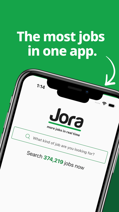 Screenshot #1 pour Jora Jobs: Job Search App