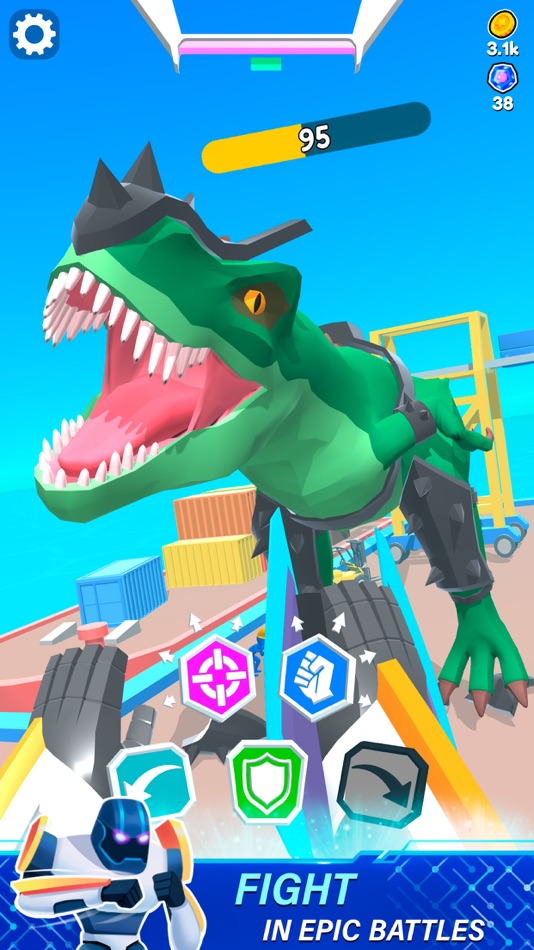 #1. Mechangelion - Robot Fighting (iOS) Podle: MOONEE PUBLISHING LTD