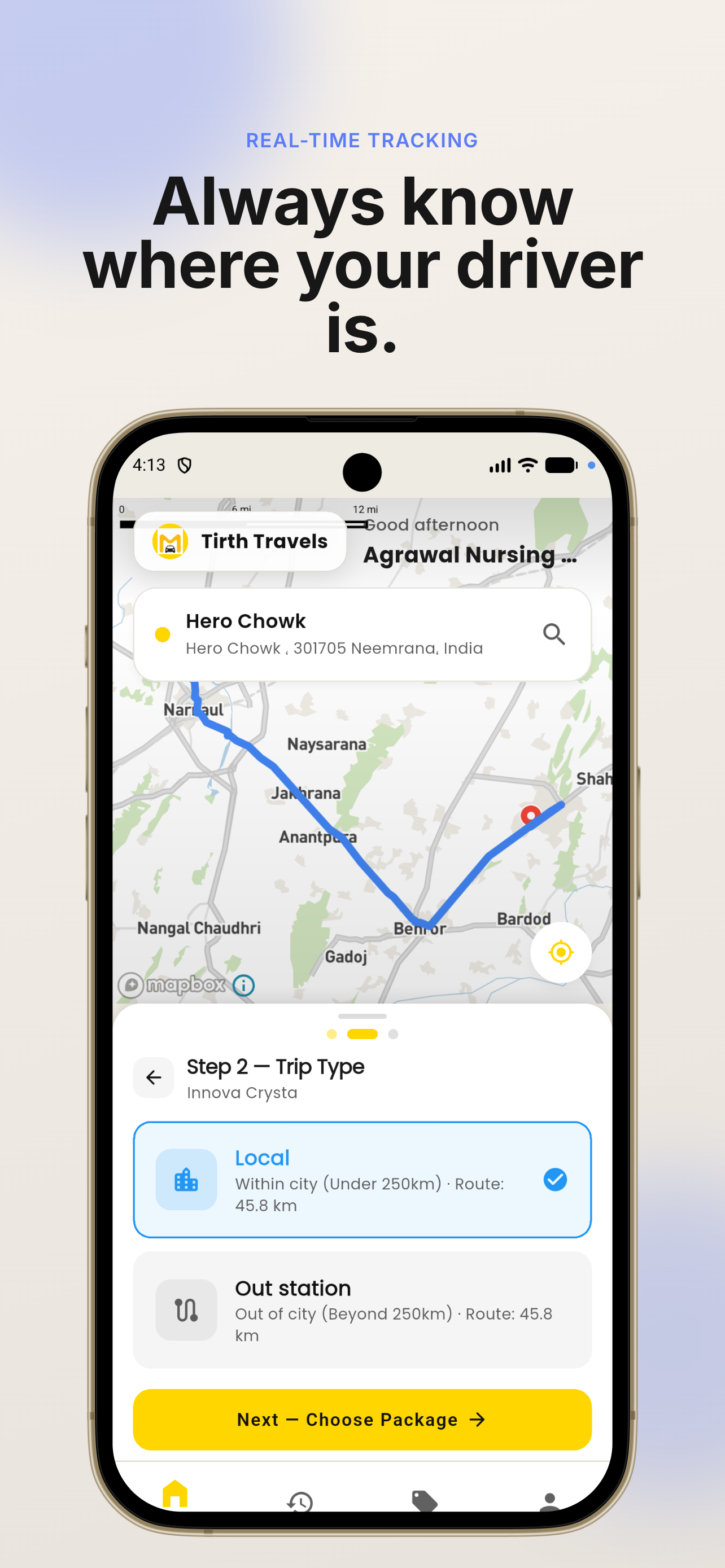 Tirth Travels screenshot 2