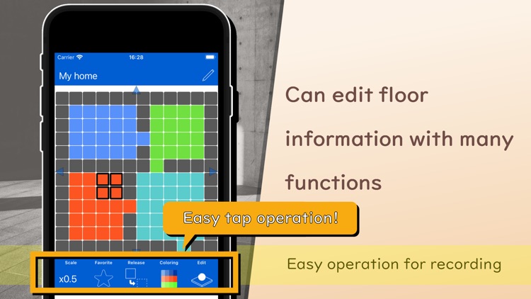 FloorInfo - Organize things