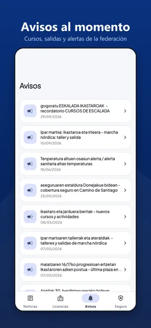 Nafarmendi Licencias screenshot 2