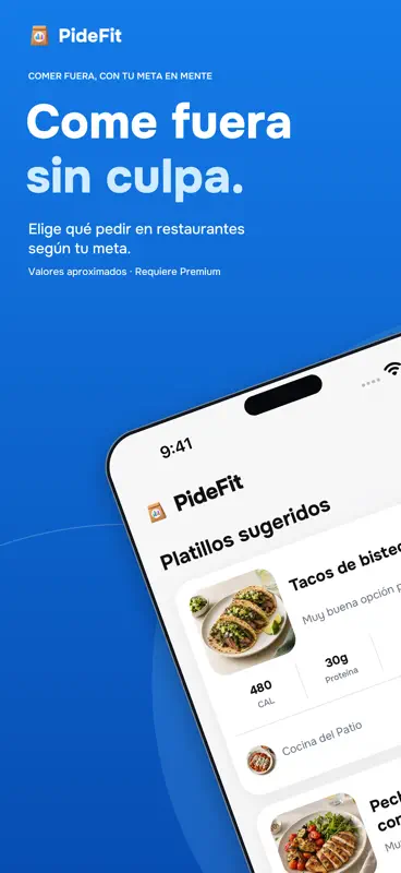 PideFit: Come fuera sin culpa screenshot 1 of 7
