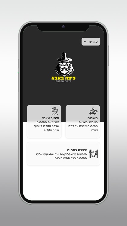 רשת פיצה באבא