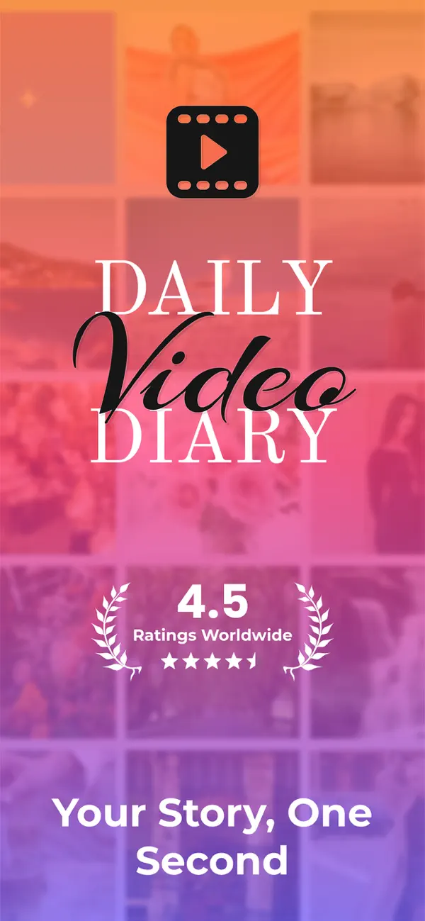 Screenshot #1 pour Video Diary: Video Journal