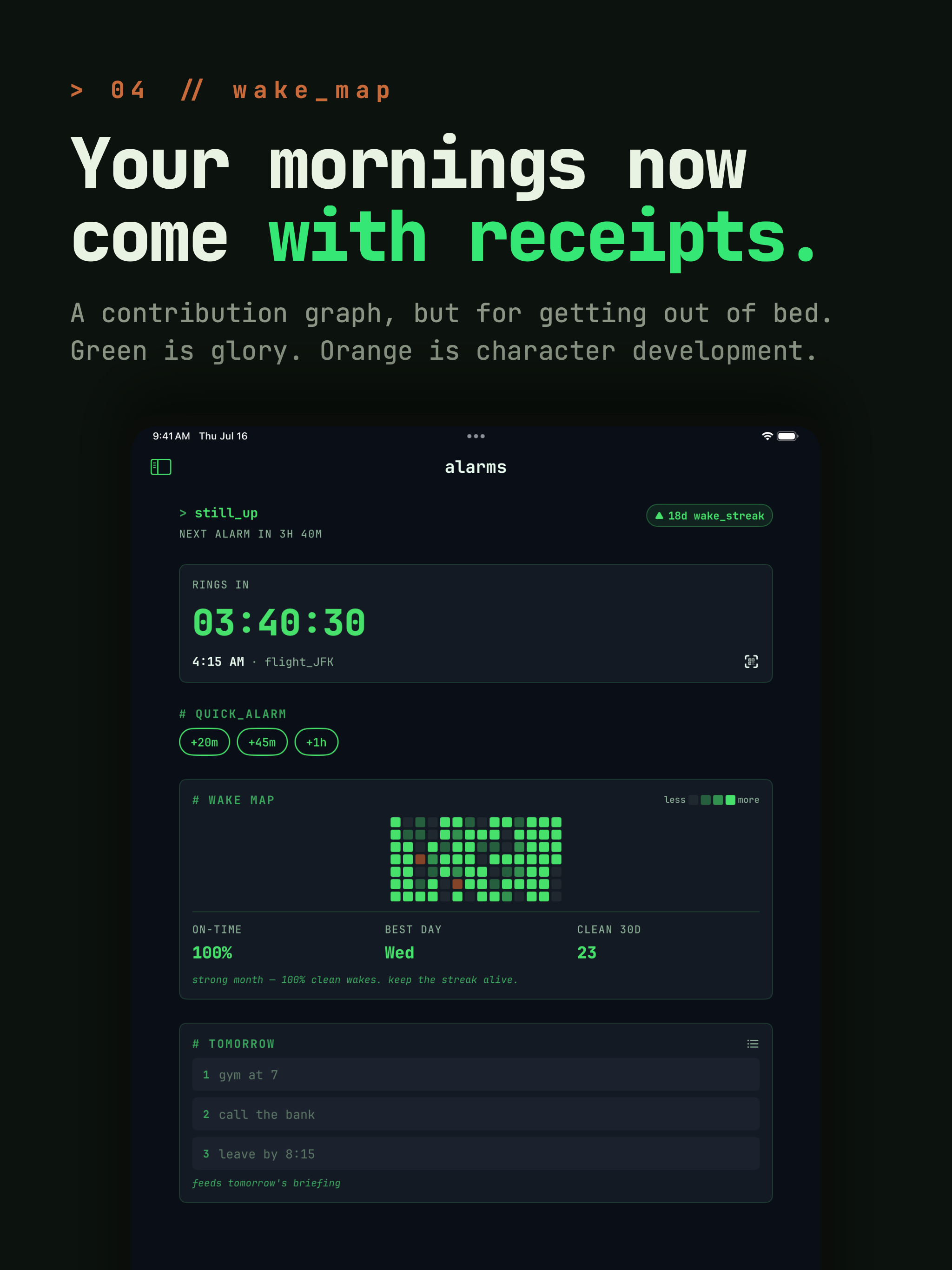 AI Mission Alarm Clock : ROUSE screenshot 15