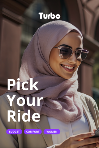 توربو | Turbo: Request a Ride iPhone screenshot 1