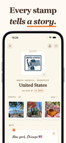 Stampie: Travel Tracker & Map screenshot