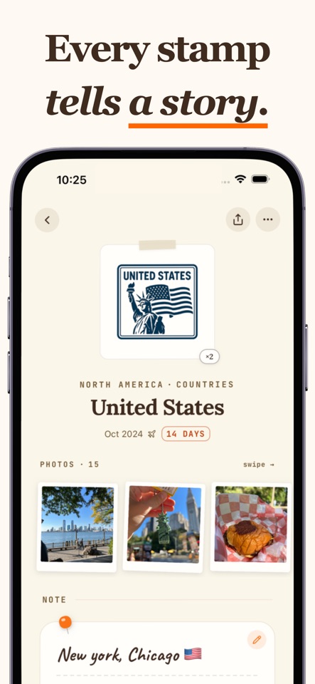 Stampie: Travel Tracker & Map screenshot 5