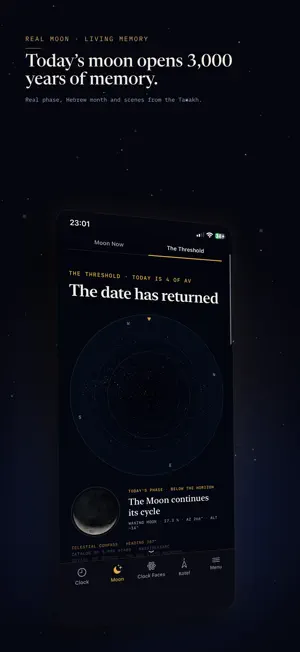 Kimá Jewish Lunar-Solar Clock screenshot 2