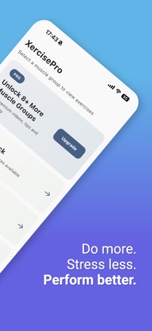 XercisePro screenshot