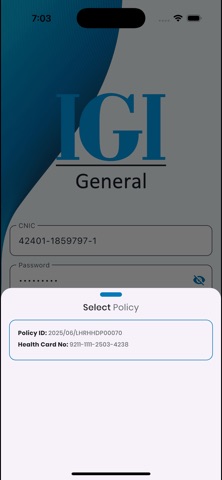 App screenshot