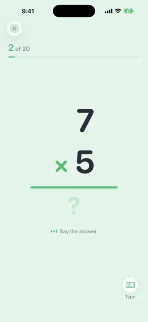 Math Facts On the Go screenshot 2