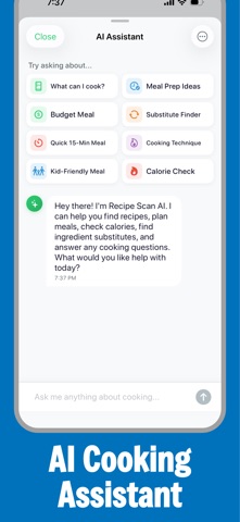 RecipeScan - AI Meal Planner screenshot