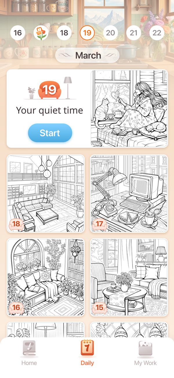 Chill Color - Paint by Number screenshot 6