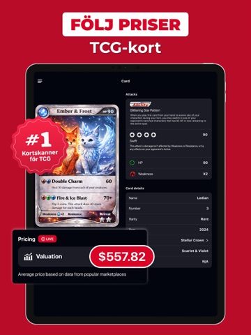 MonPrice: Card Value Scanner iPad screenshot 1