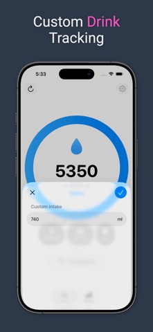 Simple Water: Water tracker Screenshot 4 of 5