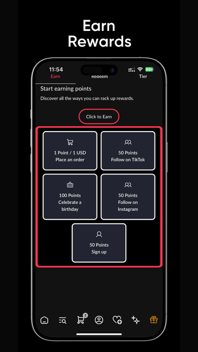 Luxiface iPhone screenshot 5 - Shopping app
