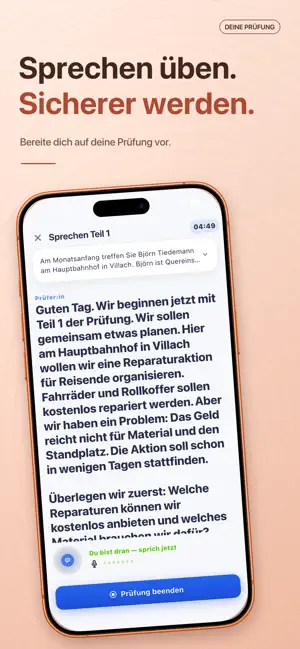 GoDeutsch: A1-C1 German Exams screenshot 1
