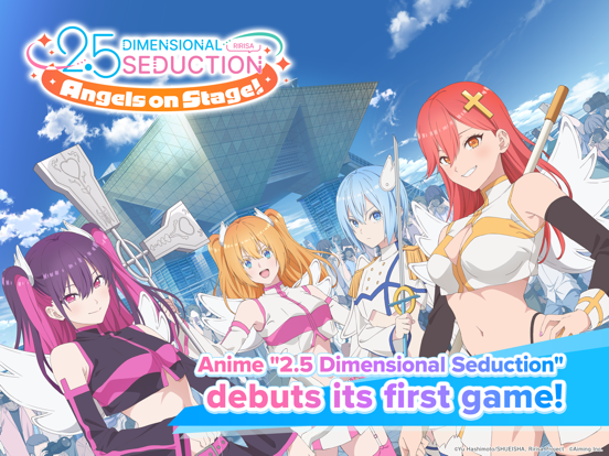 Nigoriri Angels on Stage! iPad screenshot 1 - Games app