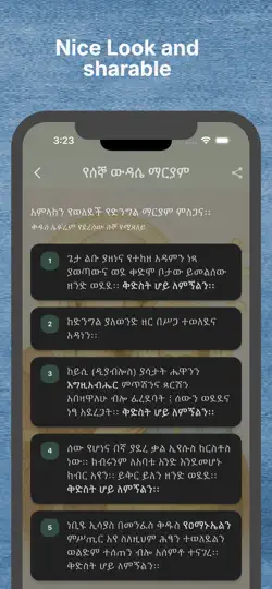 Wudasie Mariam iPhone Screenshot 4