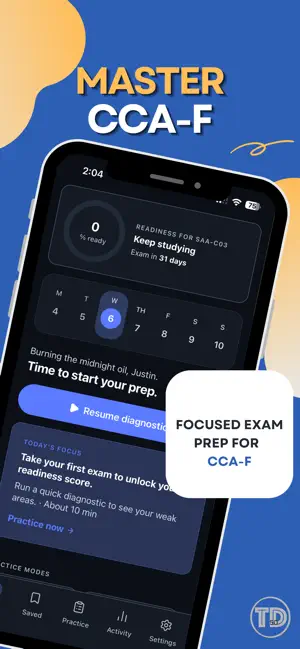 CCAR-F Dojo Exam screenshot 1