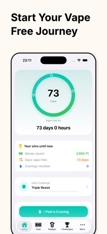 No More Vape: Quit Vaping App Screenshot 1 of 6