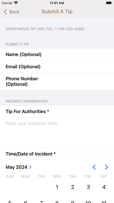 Muscogee County Sheriff Screenshot
