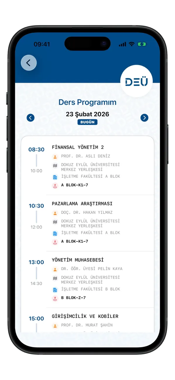 Screenshot #3 pour DEU Mobil