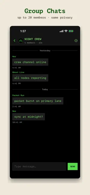 Retro Messenger Chat screenshot 3