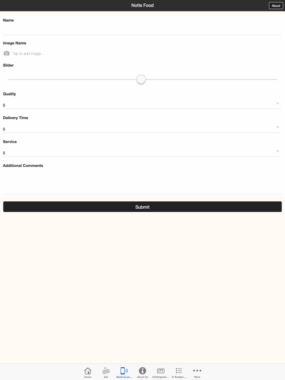 Screenshot #6 pour Nottingham Food Directory