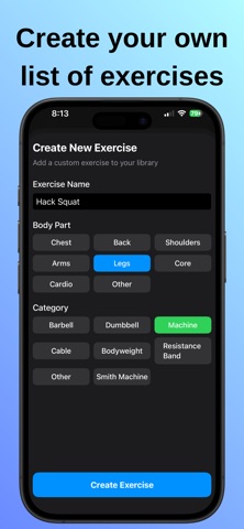 Lift Notes - Gym Tracker Screenshot 4 of 6