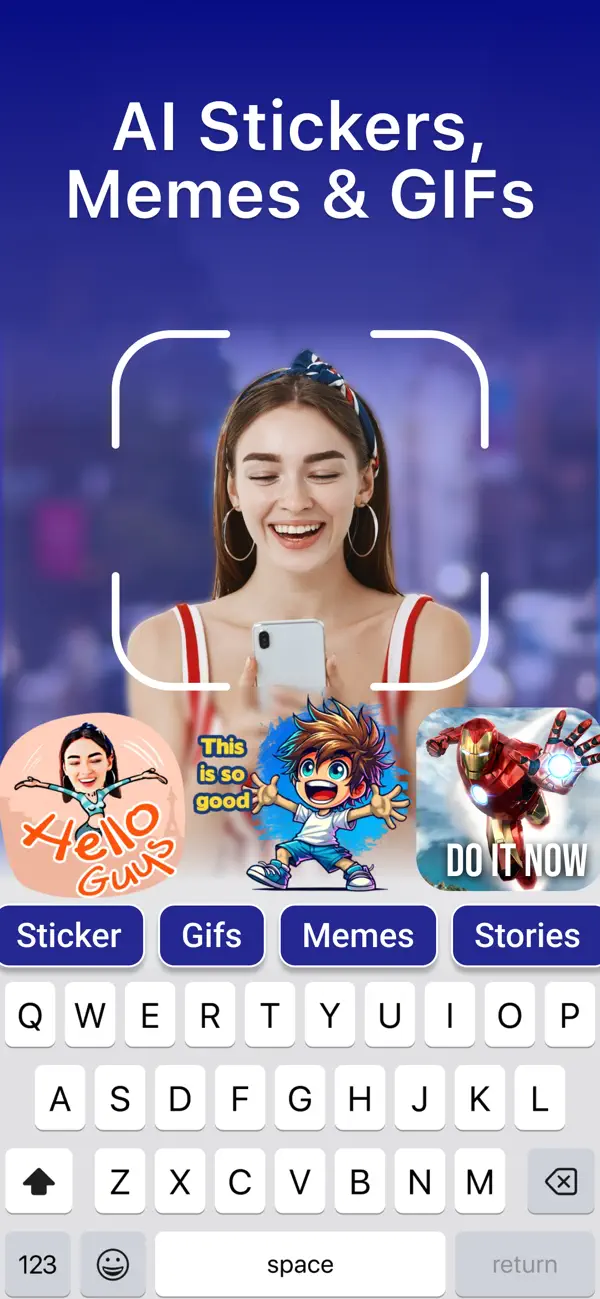 Screenshot #3 pour Bobble AI Keyboard Assistant