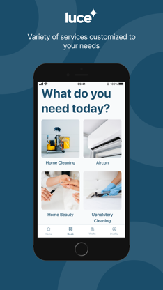 Luce - Home Services Super App screenshot 1