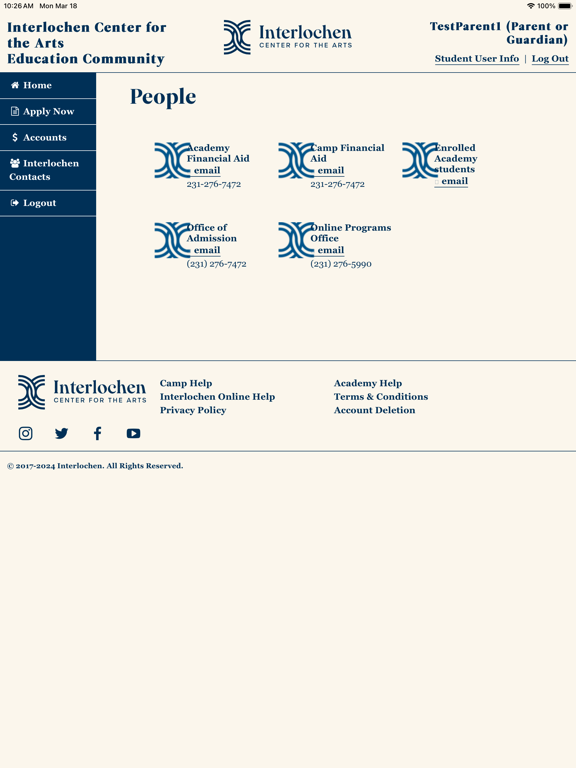 Screenshot #6 pour Interlochen Edu Community